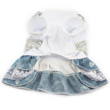 Blue Breeze Frilly Dog Dress