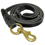 4ft /5ft /6ft Genuine Leather Handmade Dog Leash - Dress Your Doggy