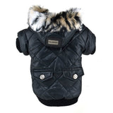 Classic Fur Winter Dog Coat - Dress Your Doggy