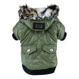 Classic Fur Winter Dog Coat - Dress Your Doggy