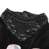 Black Beaded Disco Dress - Dress Your Doggy