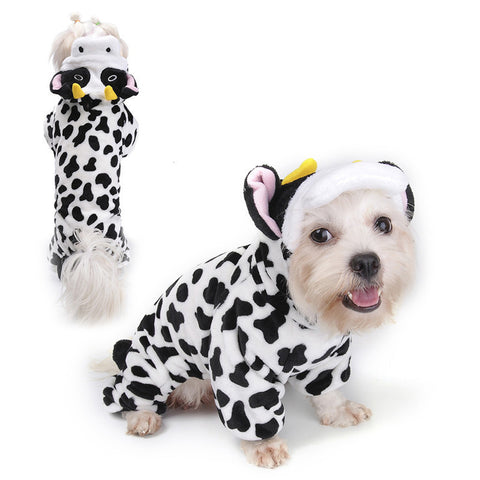 Cow Dog Costume - Dress Your Doggy