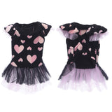 Cosy Heart Dog Dress